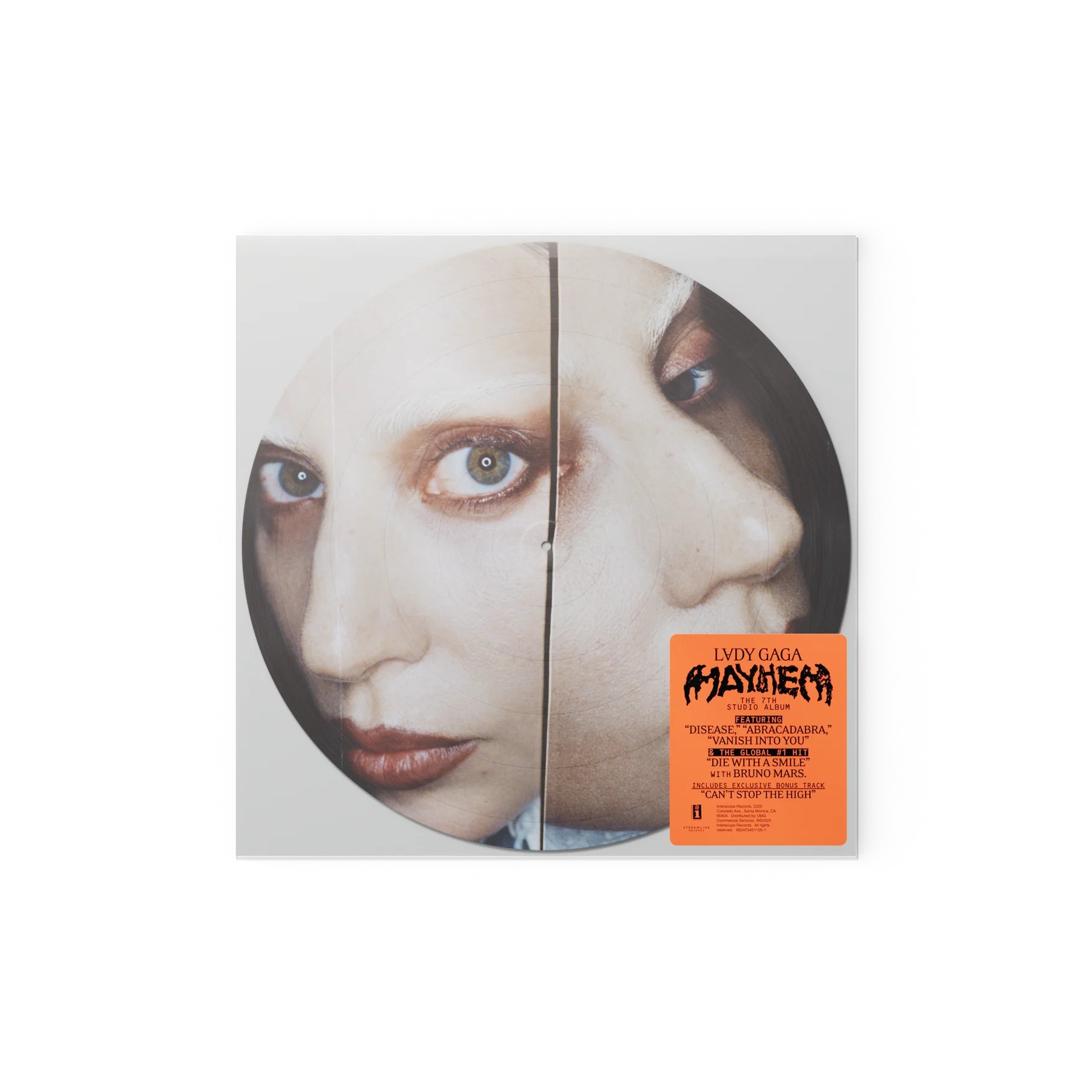 картинка Виниловая пластинка Lady Gaga MAYHEM 162 Picture от магазина Одежда+