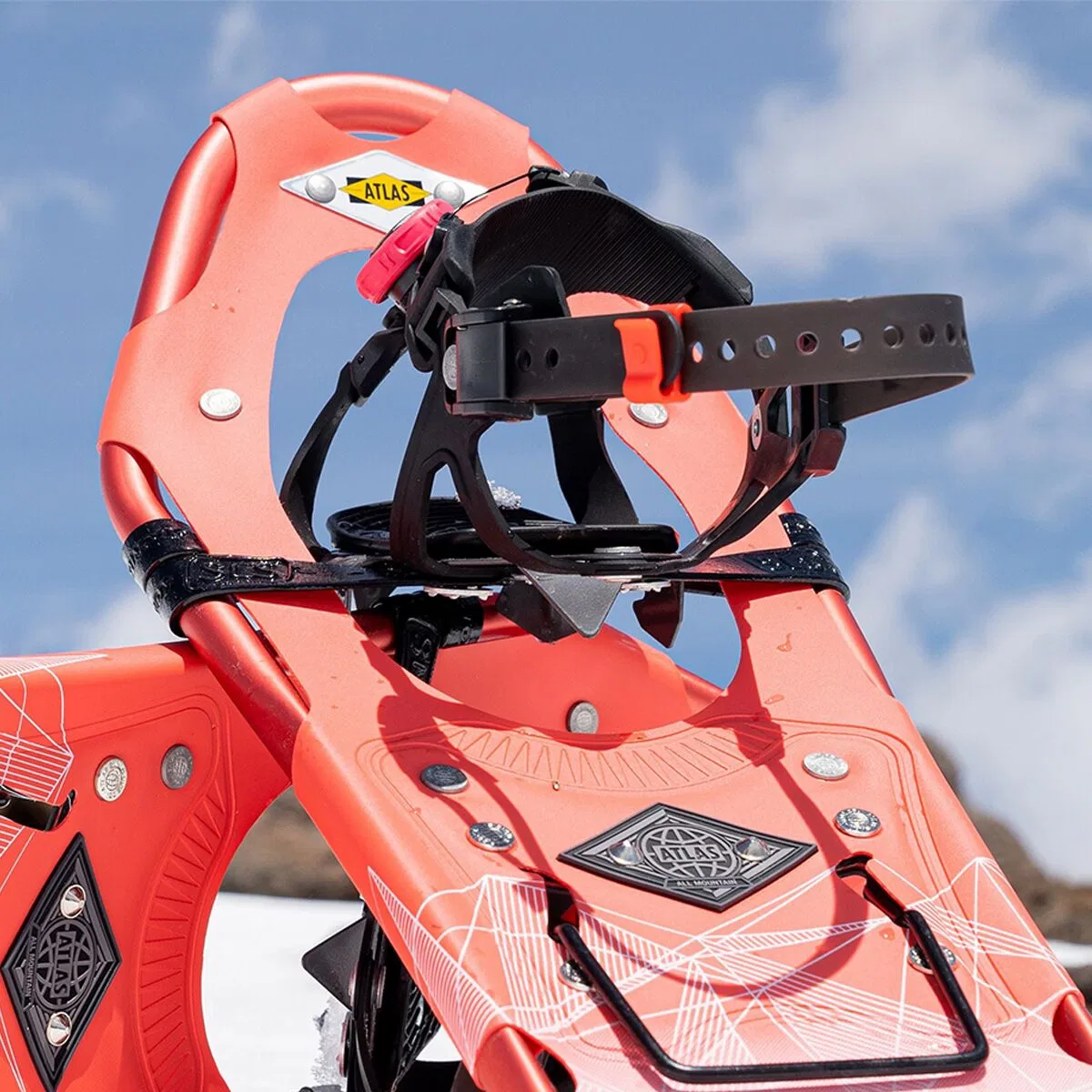 картинка Женские снегоступы Elektra Treeline Atlas Snowshoes, красный от магазина Одежда+