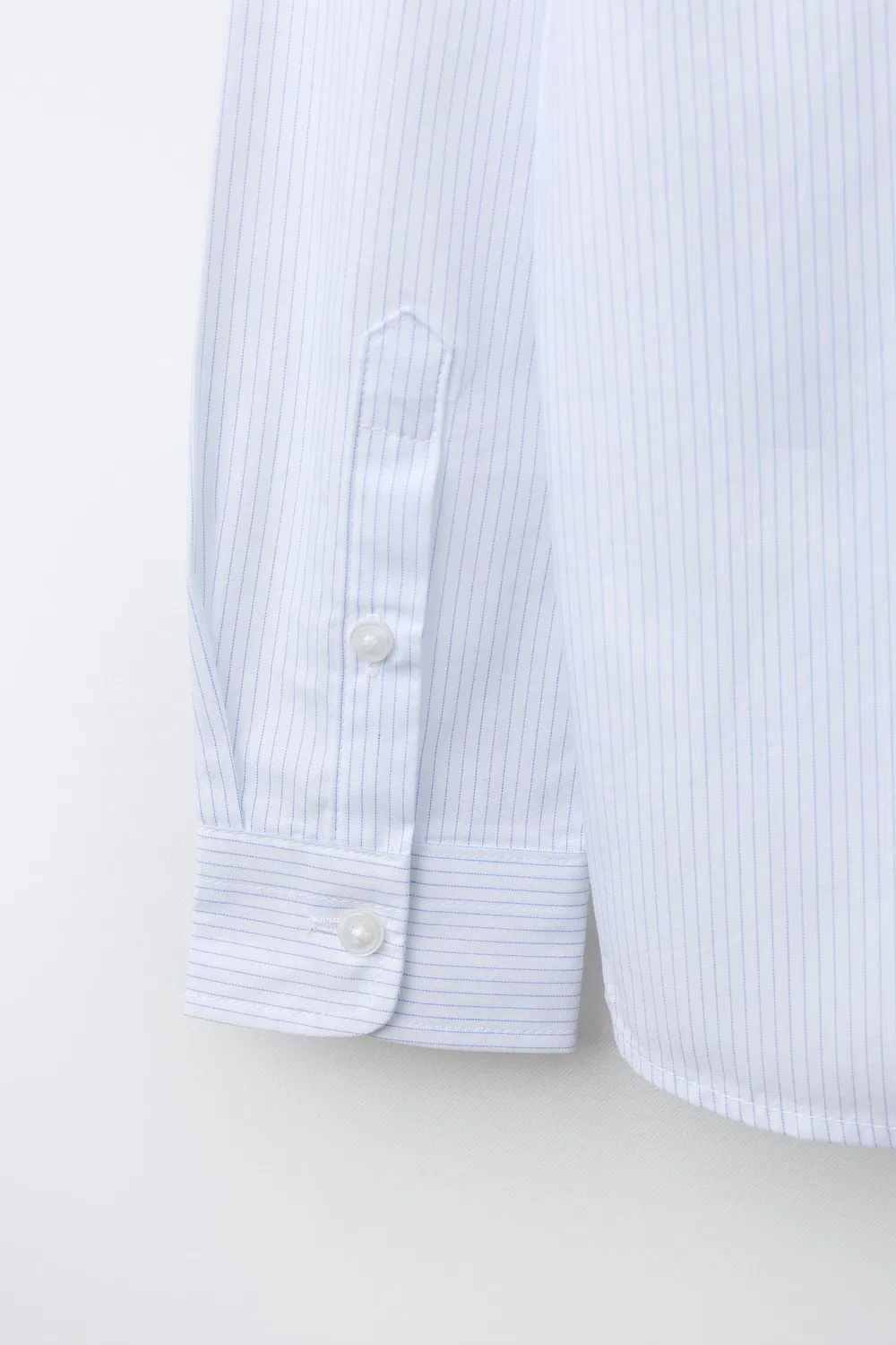 картинка Рубашка в полоску ZARA, Sky blue от магазина Одежда+