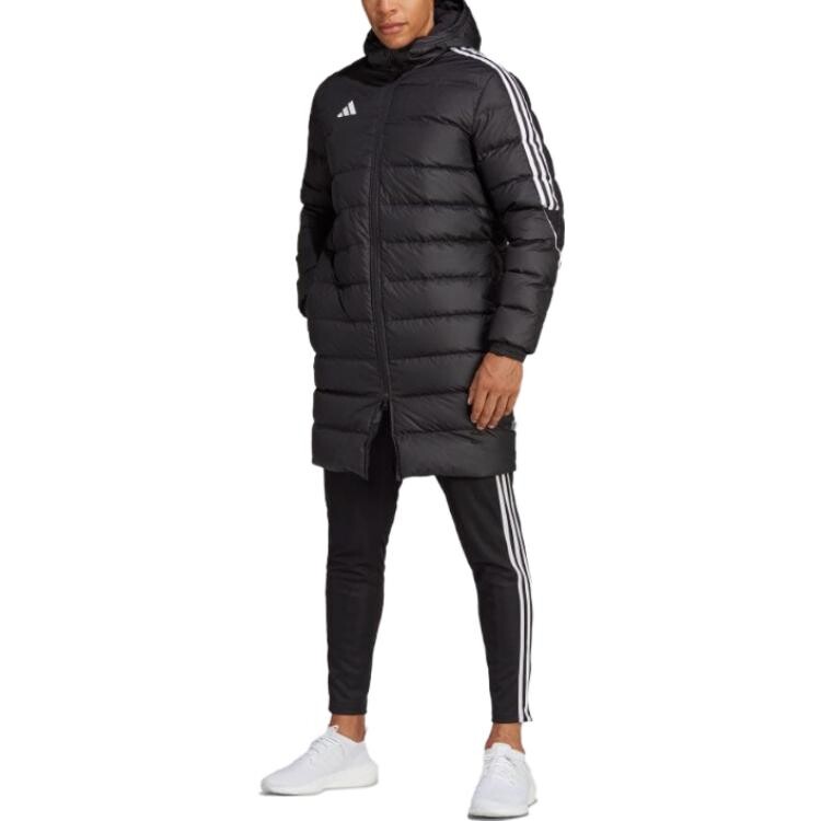 картинка Длинный пуховик Adidas Tiro 23 League, черный от магазина Одежда+