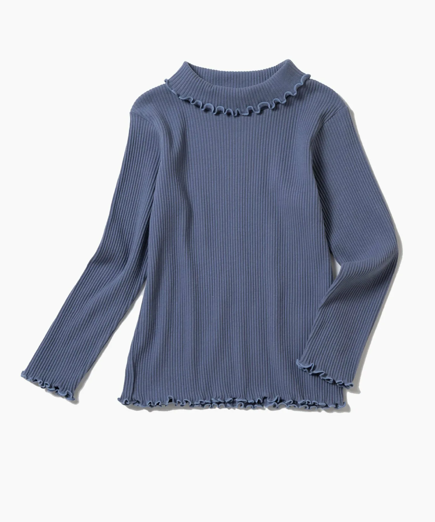 картинка Водолазка в рубчик Ever Closet, Matte Blue от магазина Одежда+