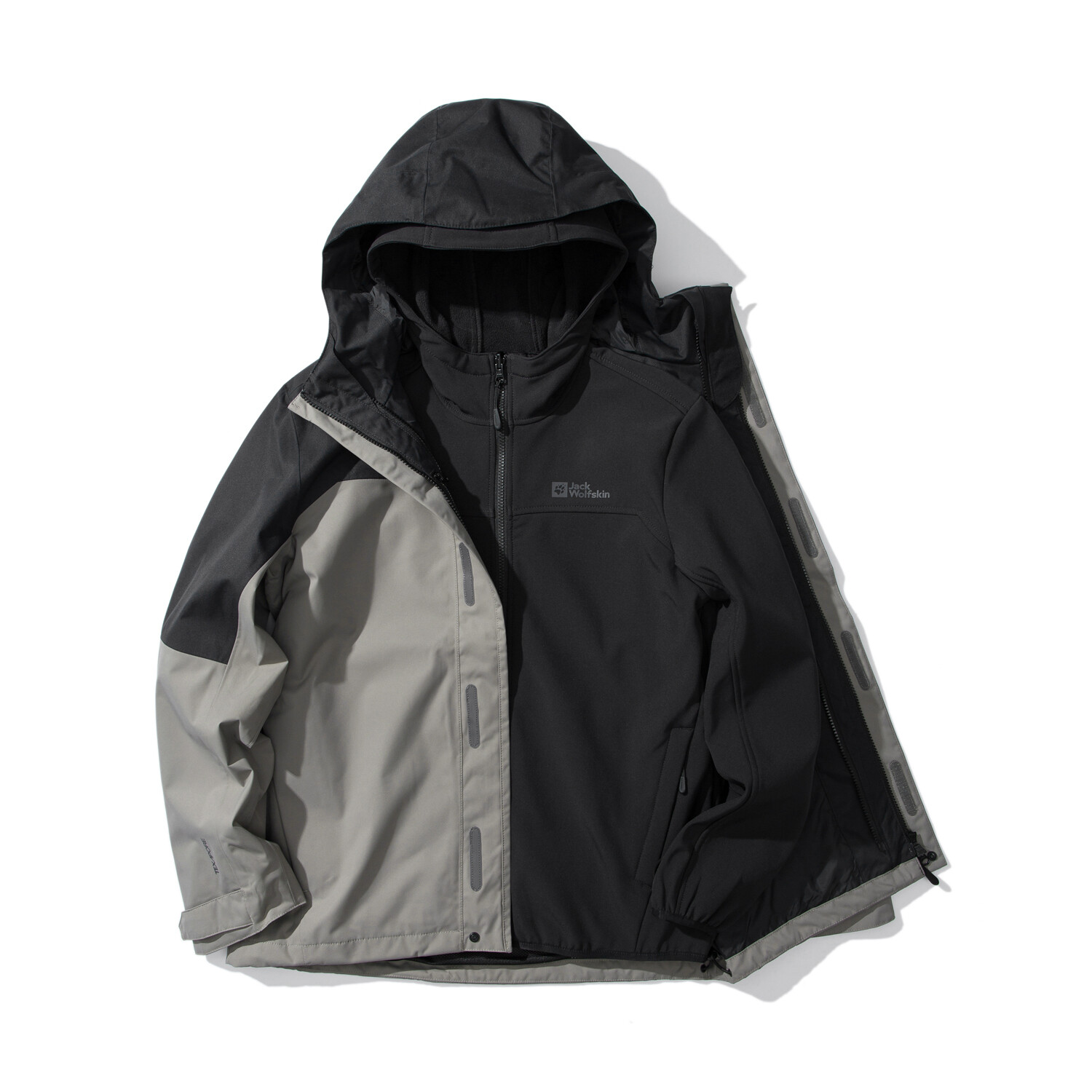 картинка Ветровка мужская Jack Wolfskin, черный от магазина Одежда+