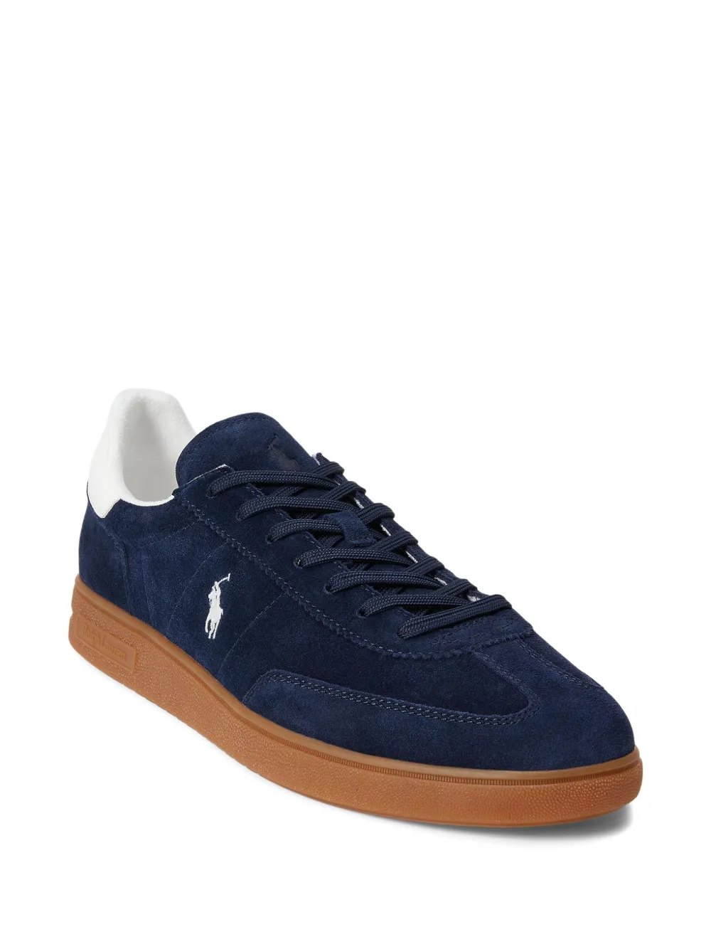картинка Кеды замшевые Polo Ralph Lauren, синие от магазина Одежда+