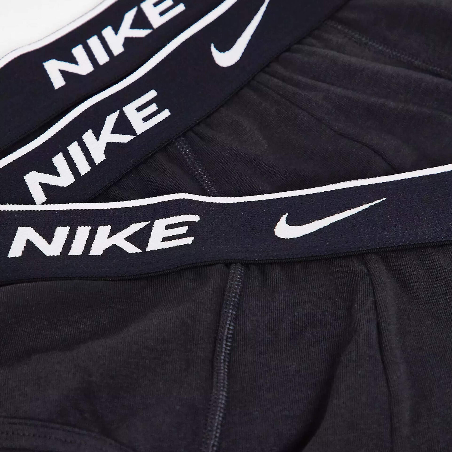 картинка Трусы брифы Nike 3 Pack Cotton Stretch, 3 предмета, черный от магазина Одежда+