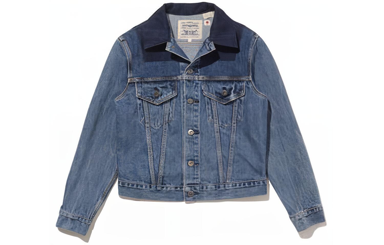 картинка Женская джинсовая куртка Levi's levi’s, цвет Blue от магазина Одежда+