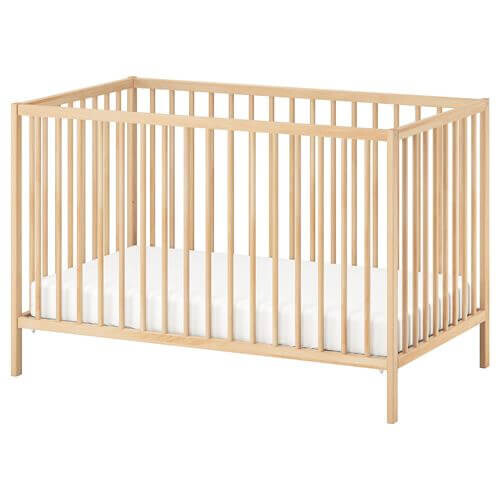 картинка Кроватка детская Ikea Singlar, 60x120 см, бук от магазина Одежда+
