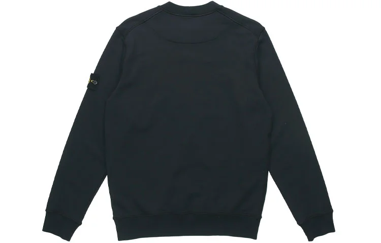 картинка Мужской свитшот Stone Island, темно-синий от магазина Одежда+