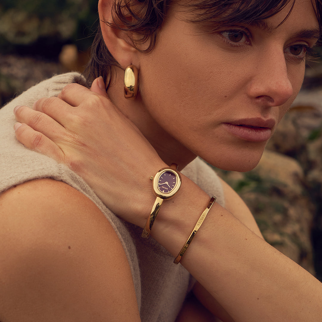 картинка Часы Diana Gold Burgundy от BURKER от магазина Одежда+