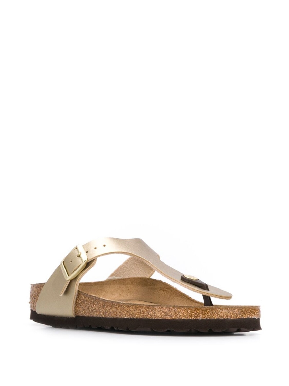 картинка Шлепанцы Birkenstock Gizeh, золотой от магазина Одежда+