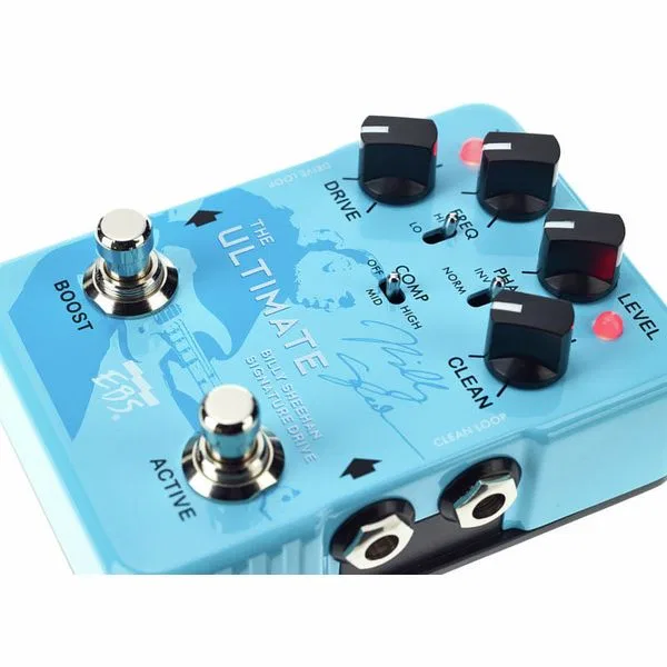 картинка Overdrive/Boost педаль EBS Billy Sheehan Signature Drive, Black от магазина Одежда+