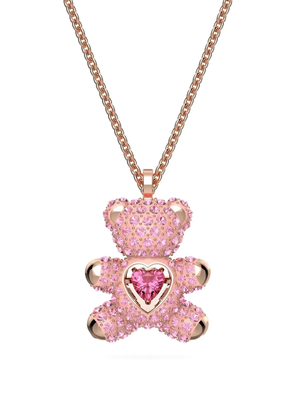 картинка Колье Teddy Swarovski, розовый от магазина Одежда+