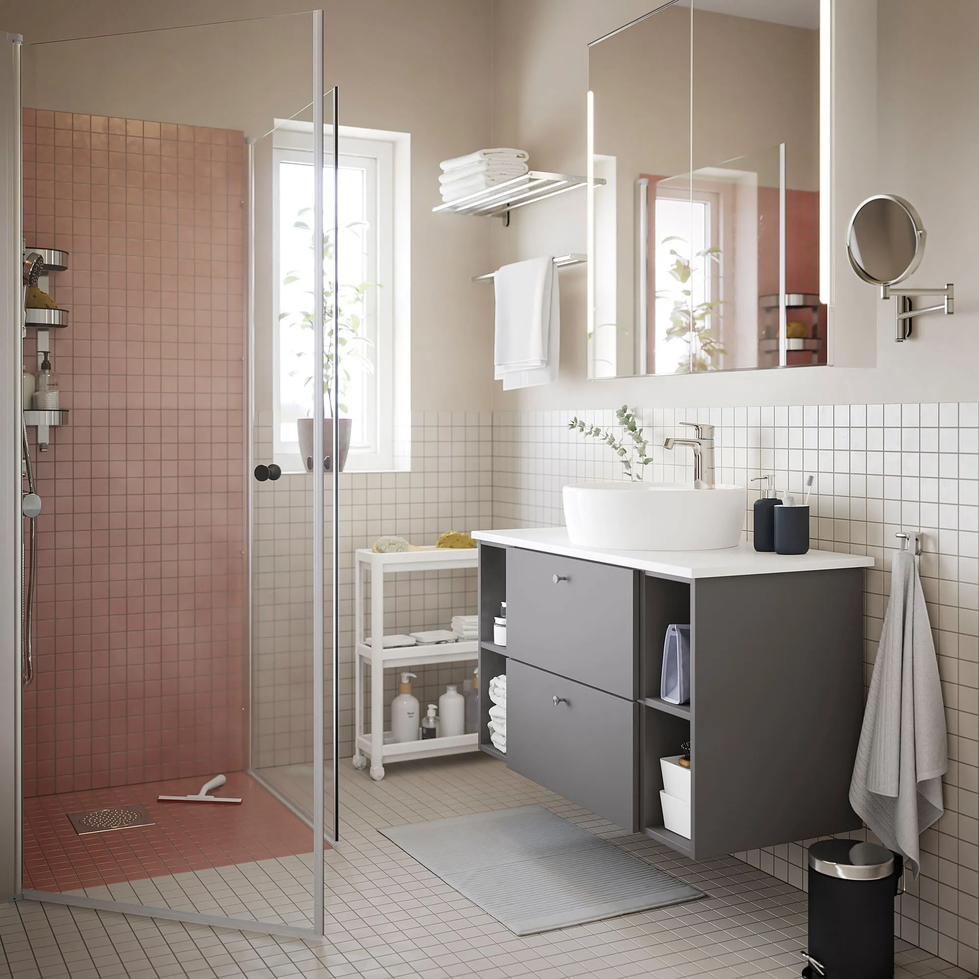 картинка Столешница, эффект мрамора, 82x49 см, TOLKEN IKEA от магазина Одежда+