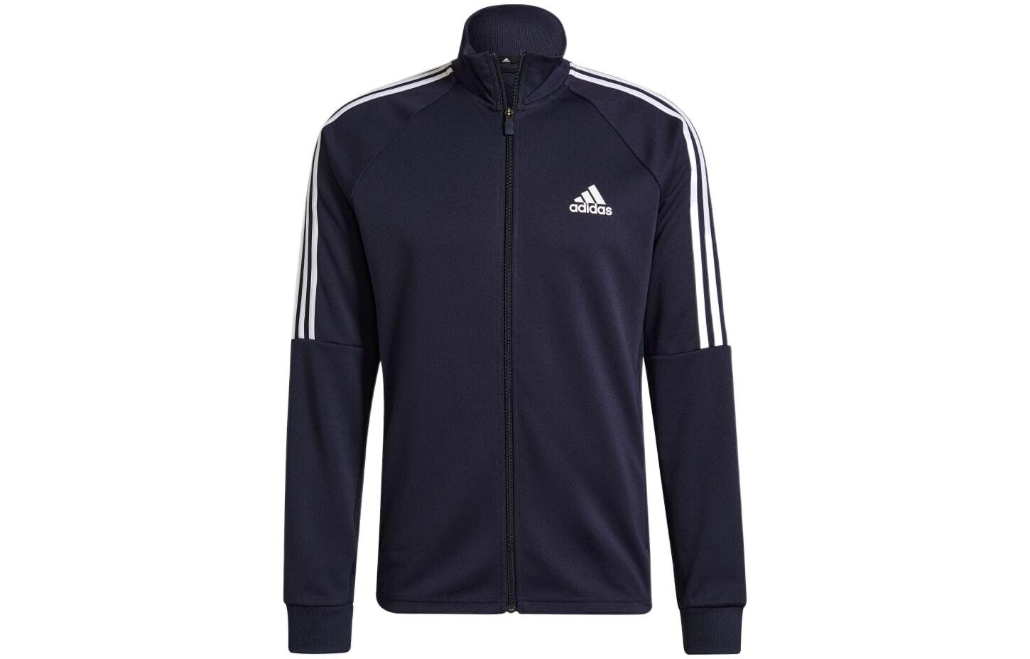 картинка Мужской повседневный спортивный комплект Adidas, темно-синий от магазина Одежда+