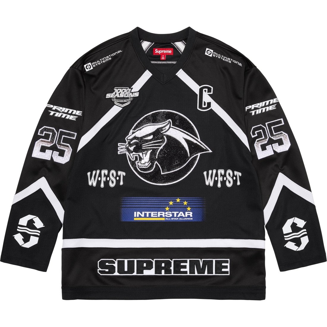 картинка Риностон хоккейная джерси Supreme, красный от магазина Одежда+