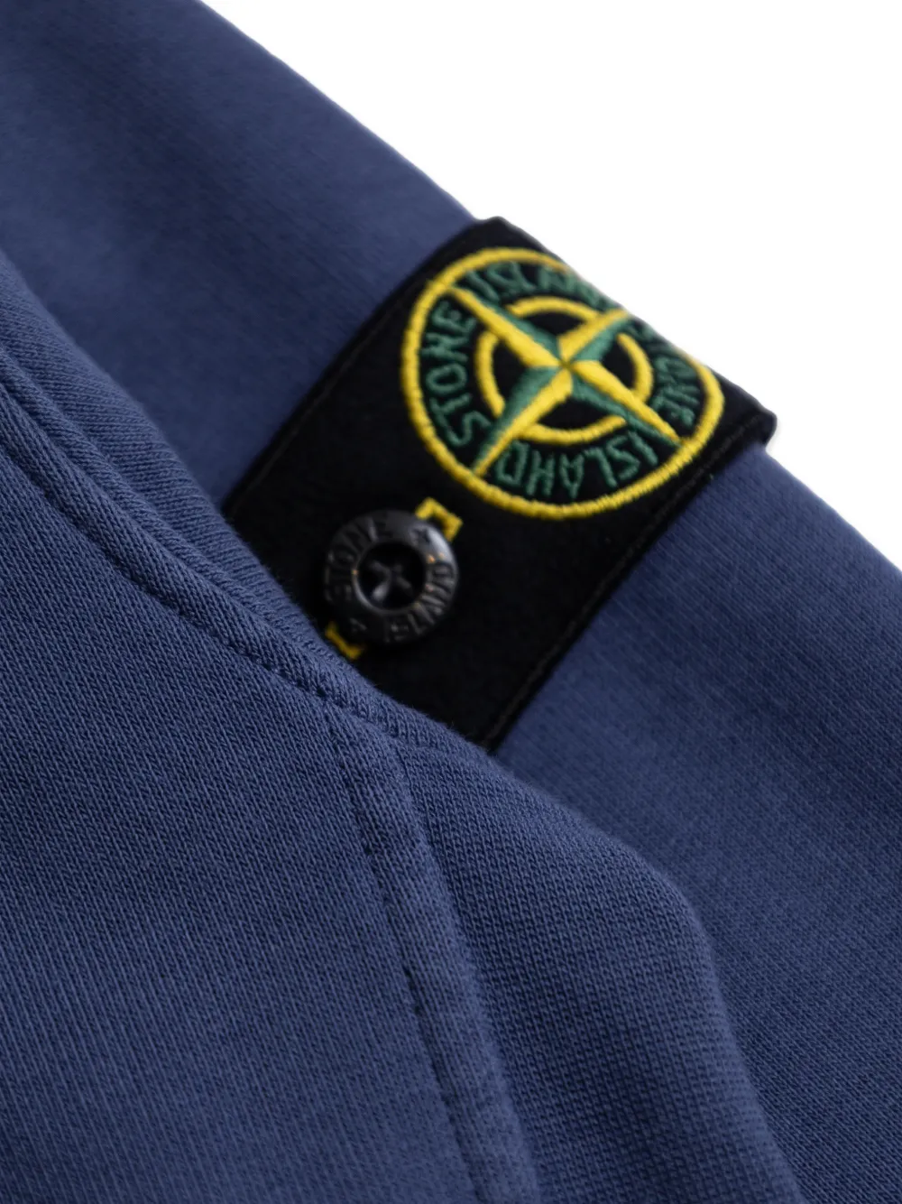 картинка Свитшот с нашивкой-компасом Stone Island Junior, синий от магазина Одежда+