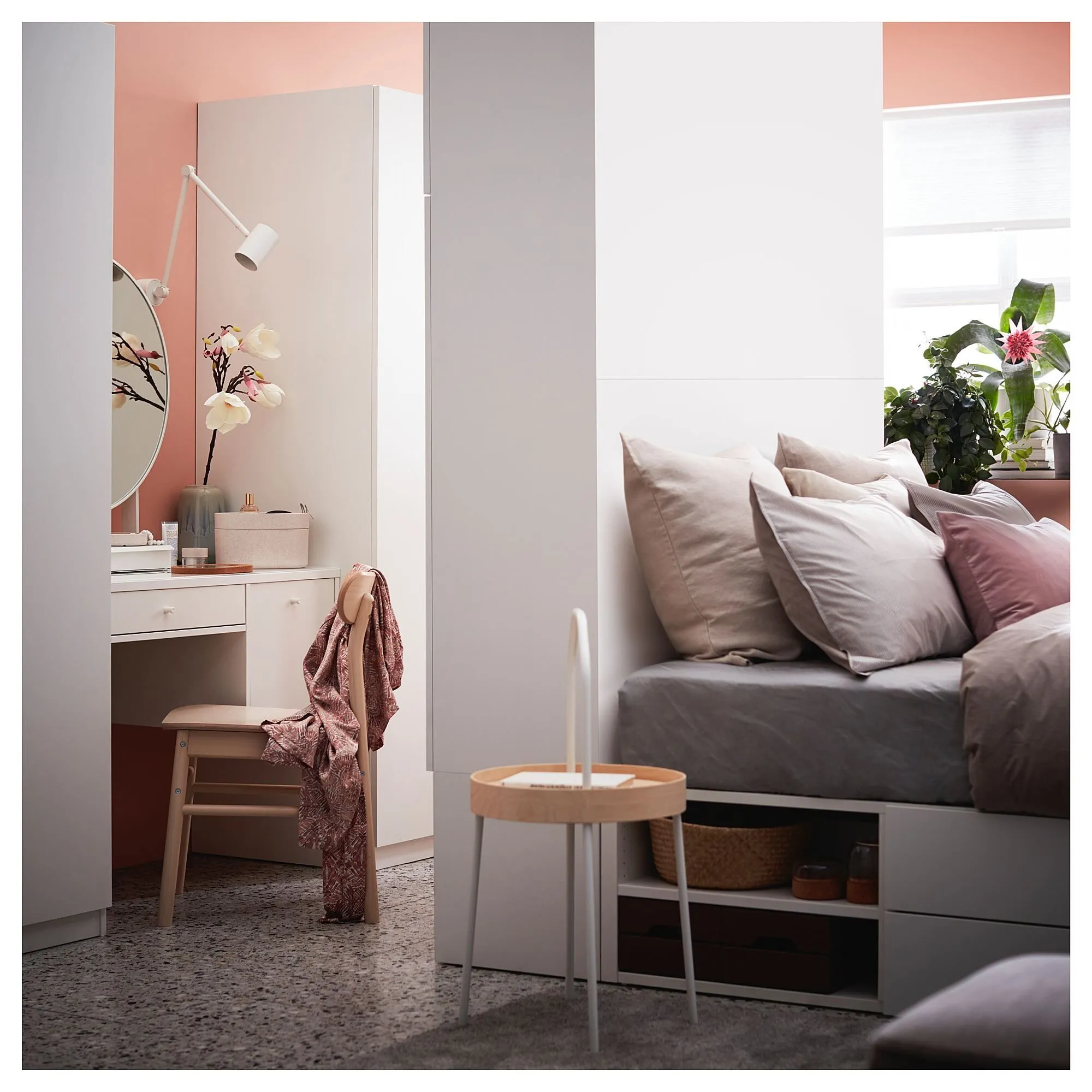 картинка Туалетный столик IKEA SYVDE,  100x48 см, белый от магазина Одежда+