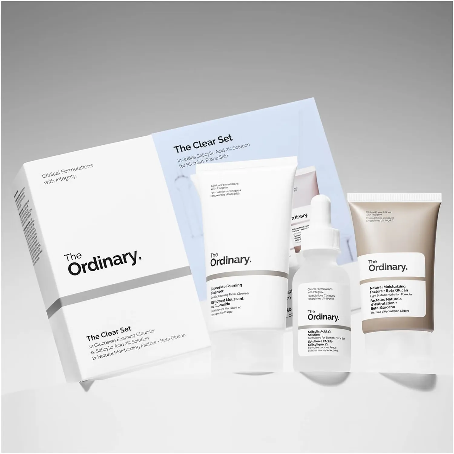 картинка Прозрачный набор The Ordinary от магазина Одежда+