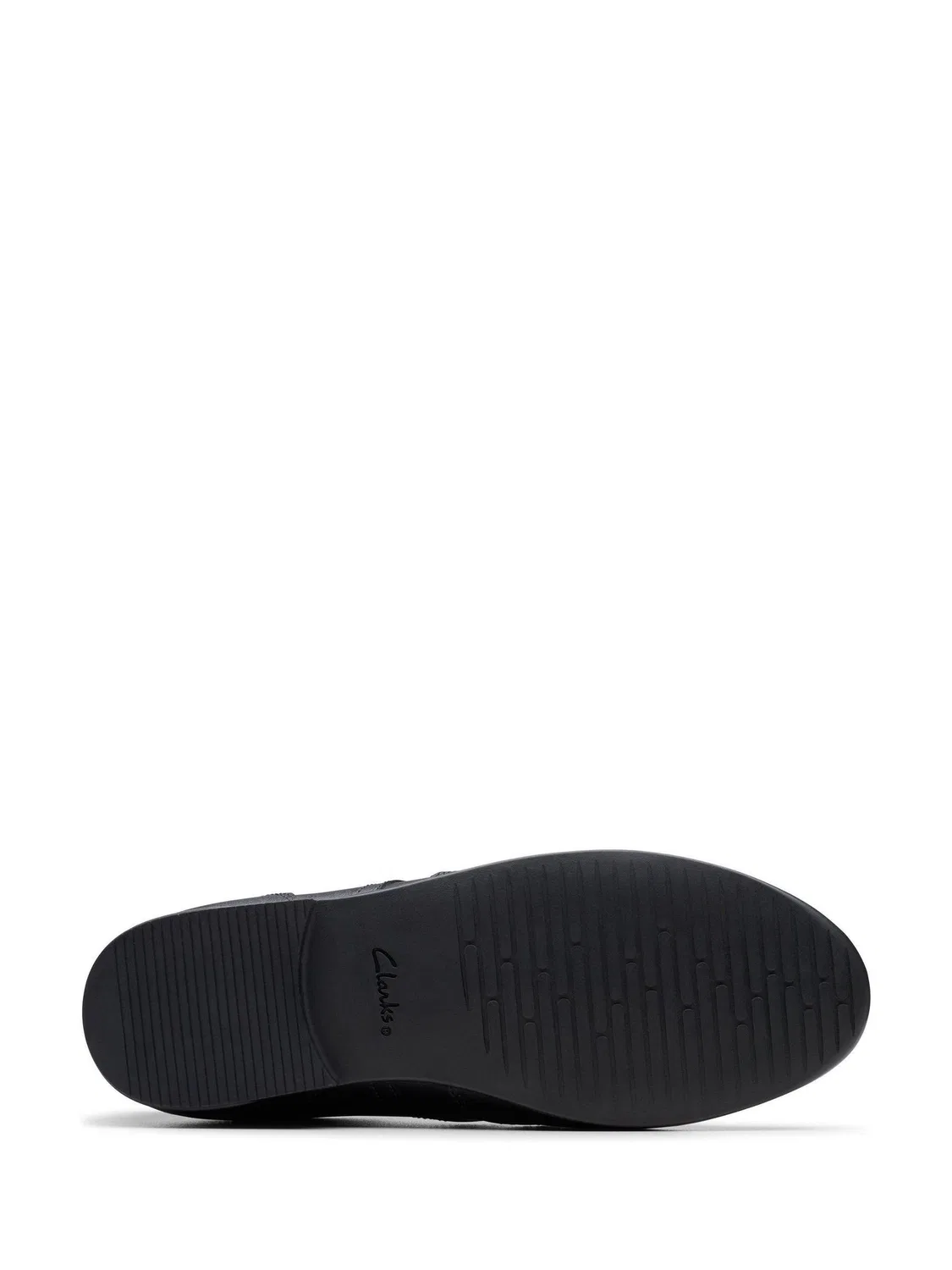 картинка Туфли дерби Clarks Finja Wing, черная кожа от магазина Одежда+