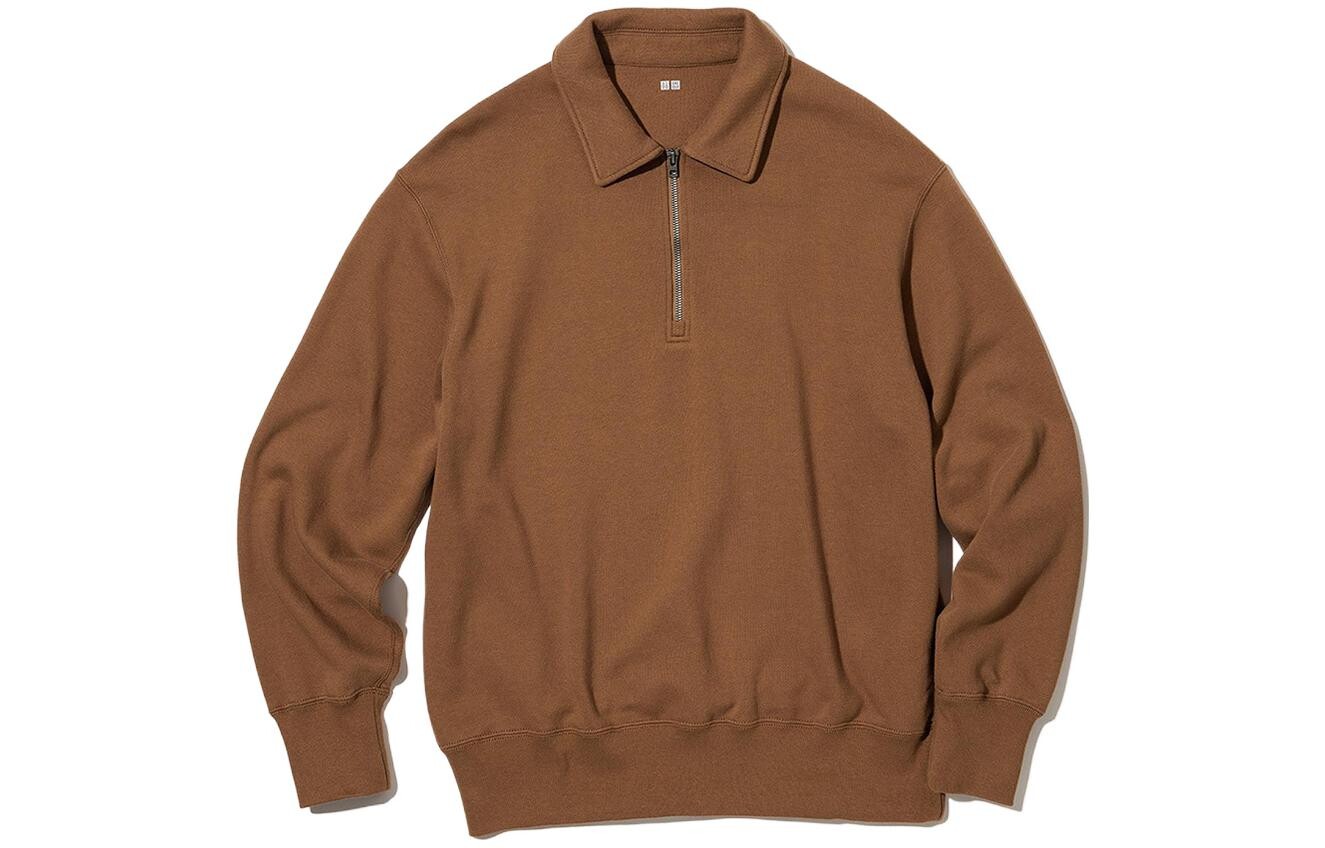 картинка UNIQLO Мужская толстовка, цвет Brown от магазина Одежда+