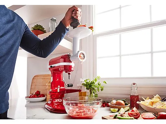 картинка Насадка-мясорубка KitchenAid 5KSMFGA, белый от магазина Одежда+