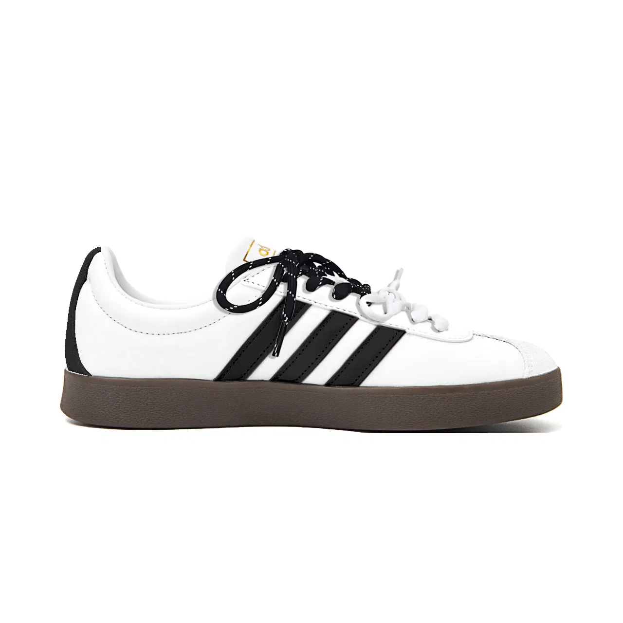 картинка Детские кроссовки-скейтборды с ручной росписью Adidas, Black White от магазина Одежда+