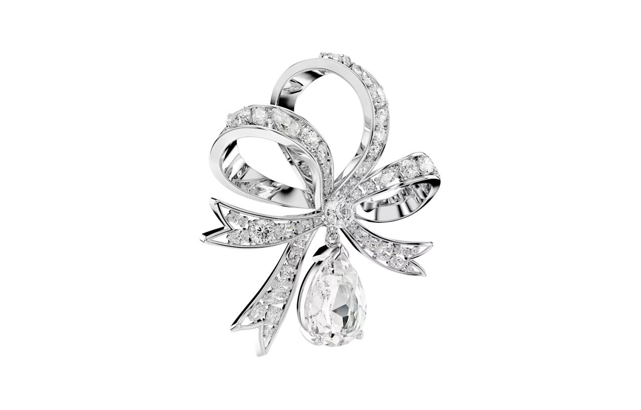 картинка Swarovski Броши из фианита для женщин Silver от магазина Одежда+