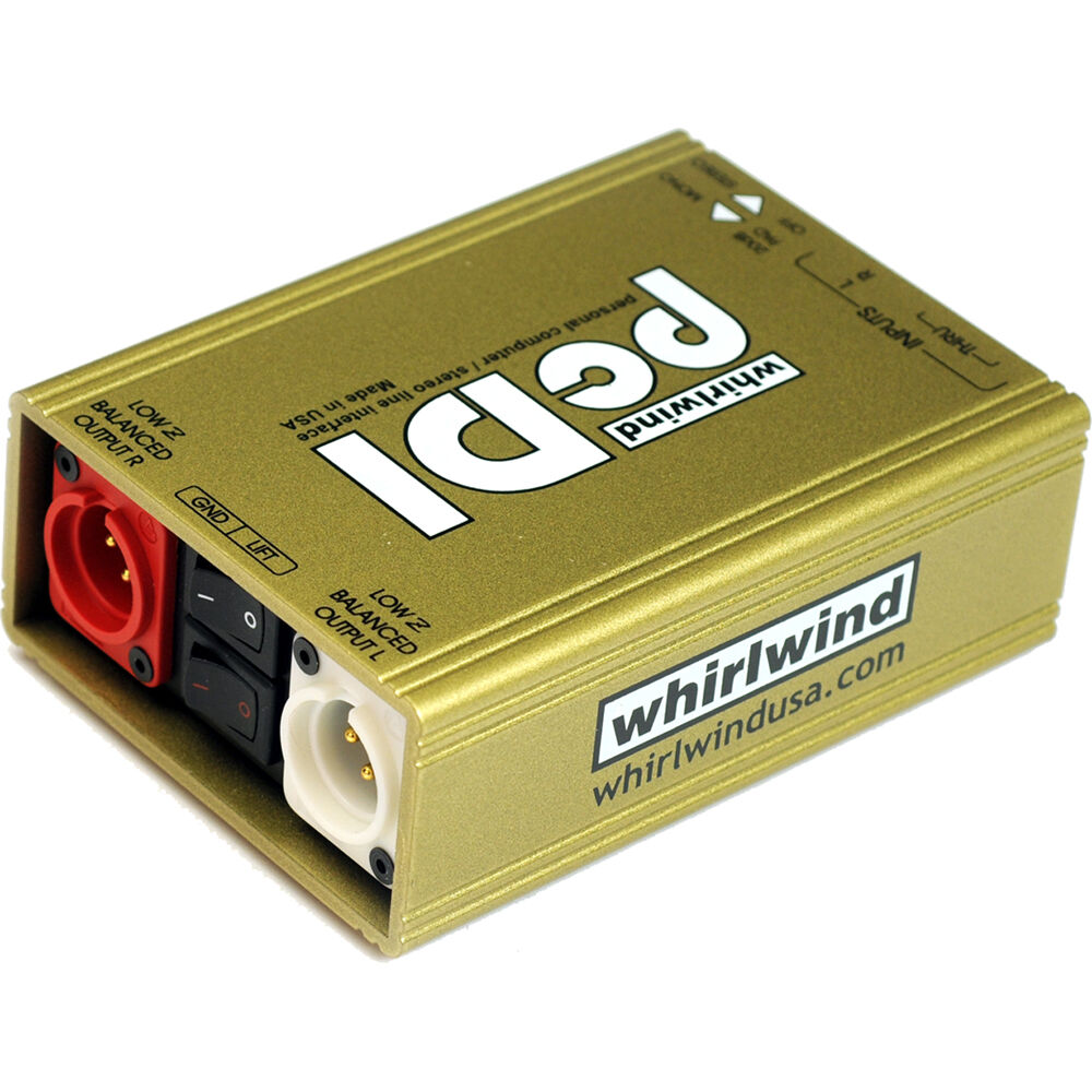 картинка Директ-бокс Whirlwind pcDI Stereo Line Interface PCDI от магазина Одежда+
