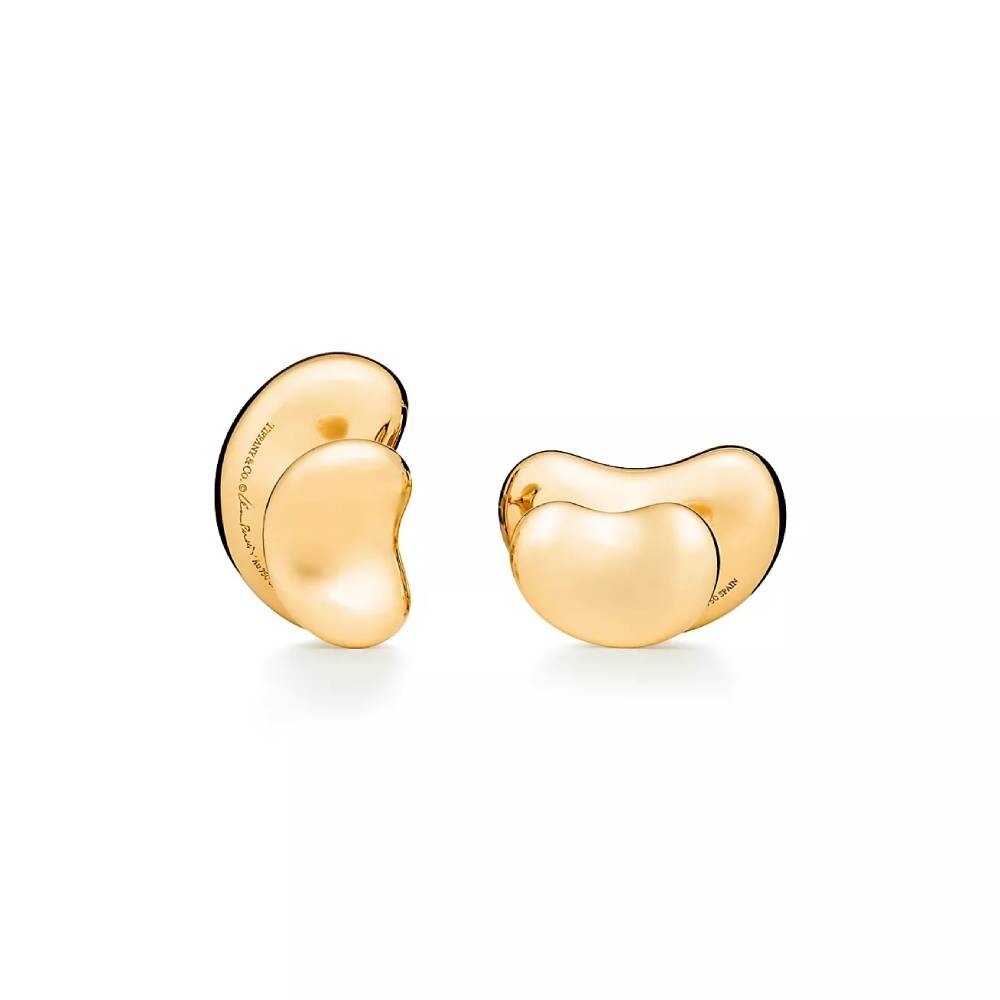картинка Запонки Tiffany & Co. Bean Design, желтое золото от магазина Одежда+