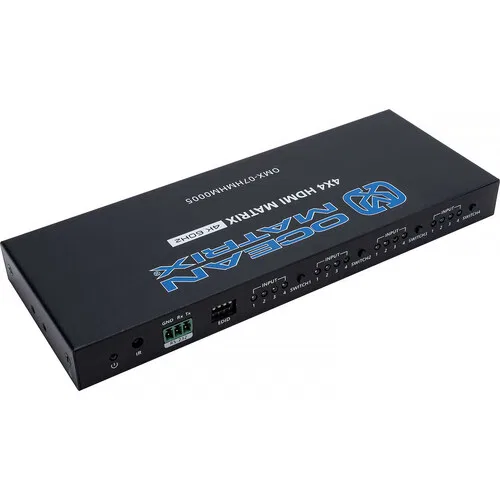 картинка Матричный коммутатор Ocean Matrix 4K HDMI 4x4 от магазина Одежда+