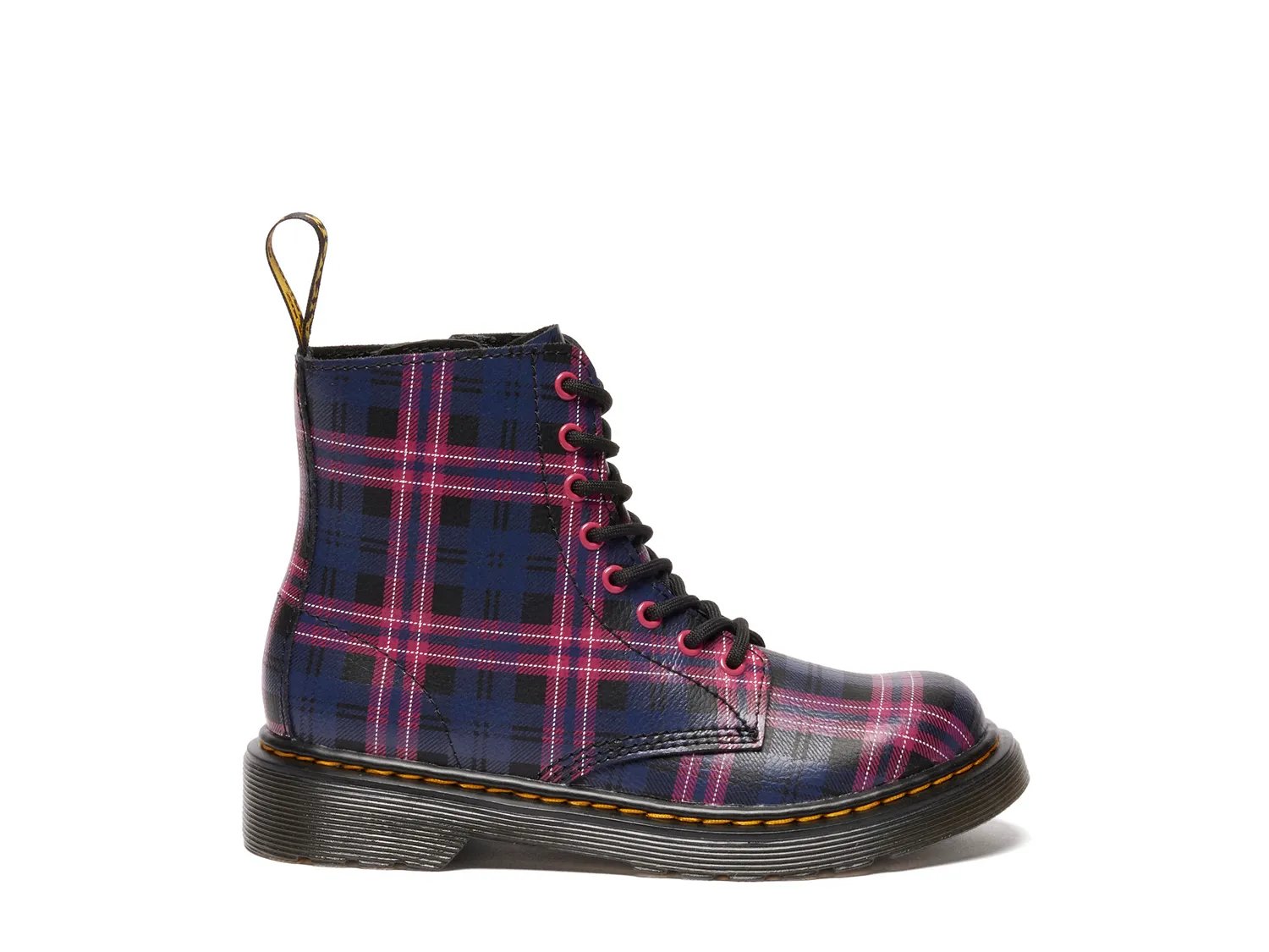 картинка Ботинки Dr. Martens 1460 Boot, детские, черный/розовый от магазина Одежда+