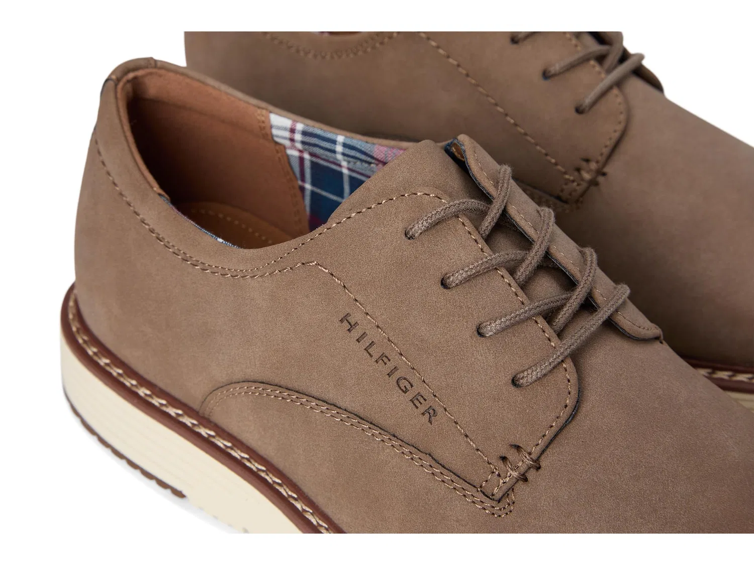 картинка Мужские оксфорды на шнуровке Hiday Tommy Hilfiger, Taupe от магазина Одежда+