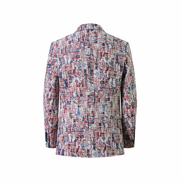 картинка Детский блейзер slim fit с принтом краски Elie Balleh, Blue от магазина Одежда+