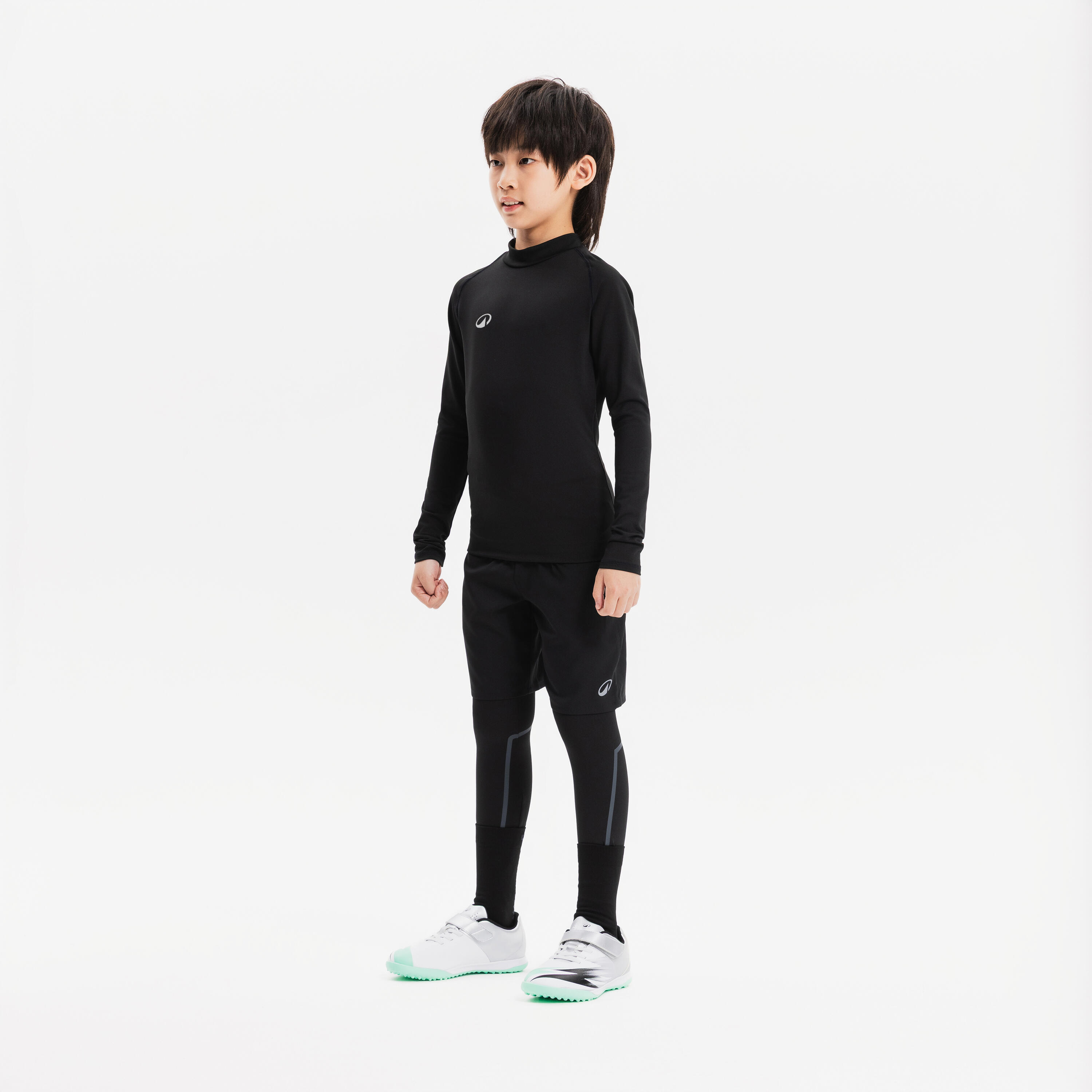 картинка Детская длинная флисовая тренировочная майка Keepdry 100 Kipsta от магазина Одежда+