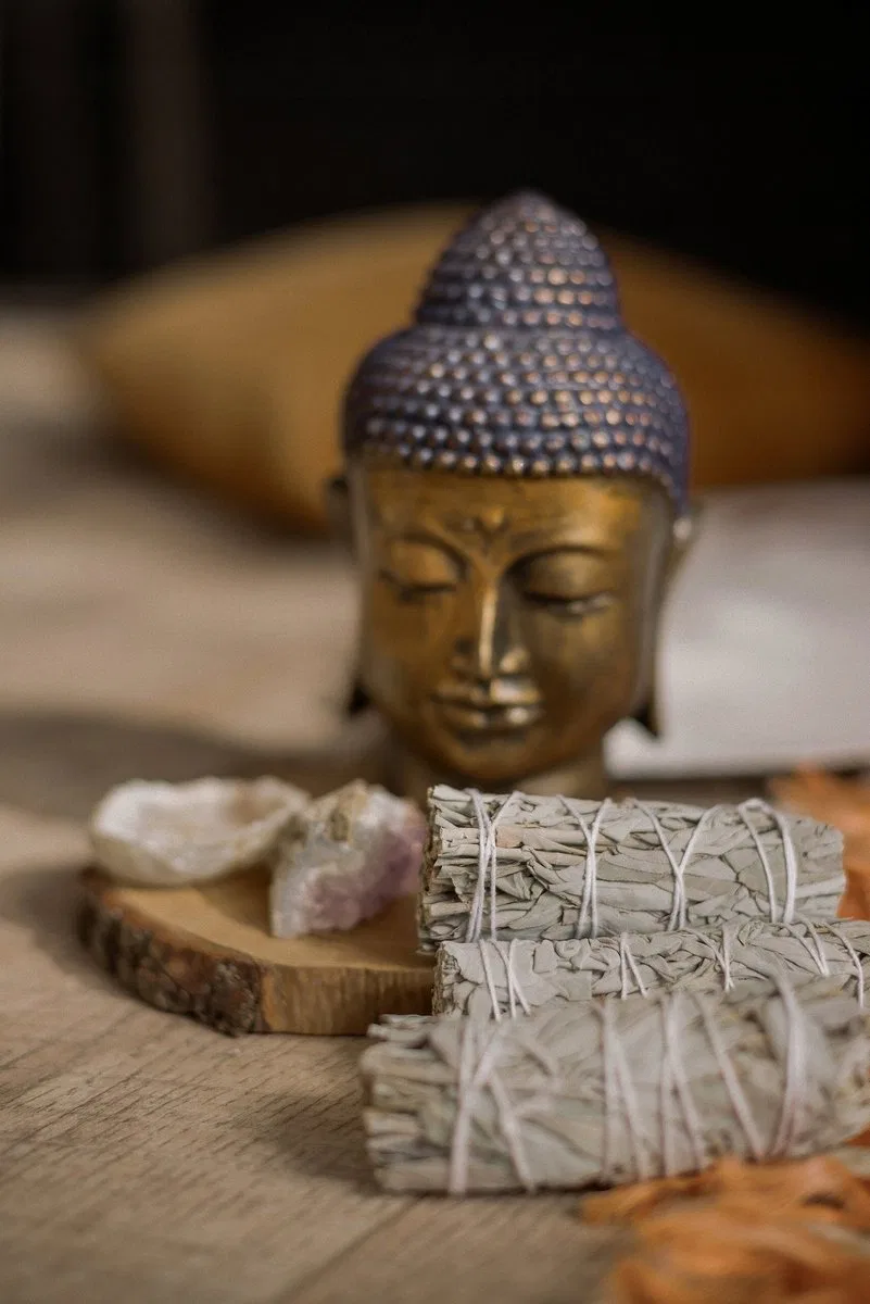картинка Благовония белый шалфей 13 см Aromaholik, White Sage от магазина Одежда+