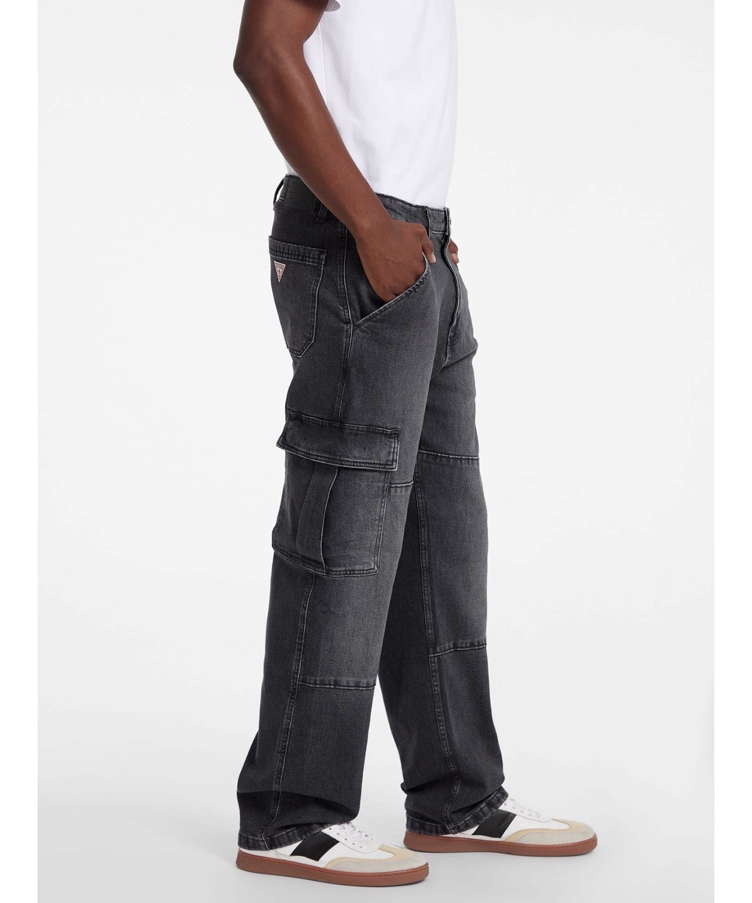 картинка Джинсы-карго (размер M), G17 Cargo Guess Jeans, Gray (GJHB) от магазина Одежда+