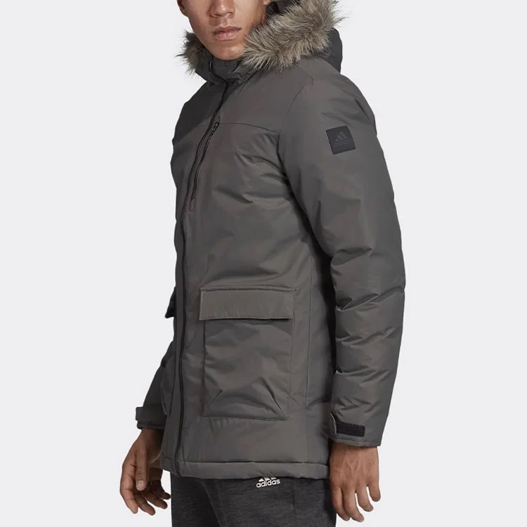 картинка Парка adidas Performance Xploric, серая от магазина Одежда+