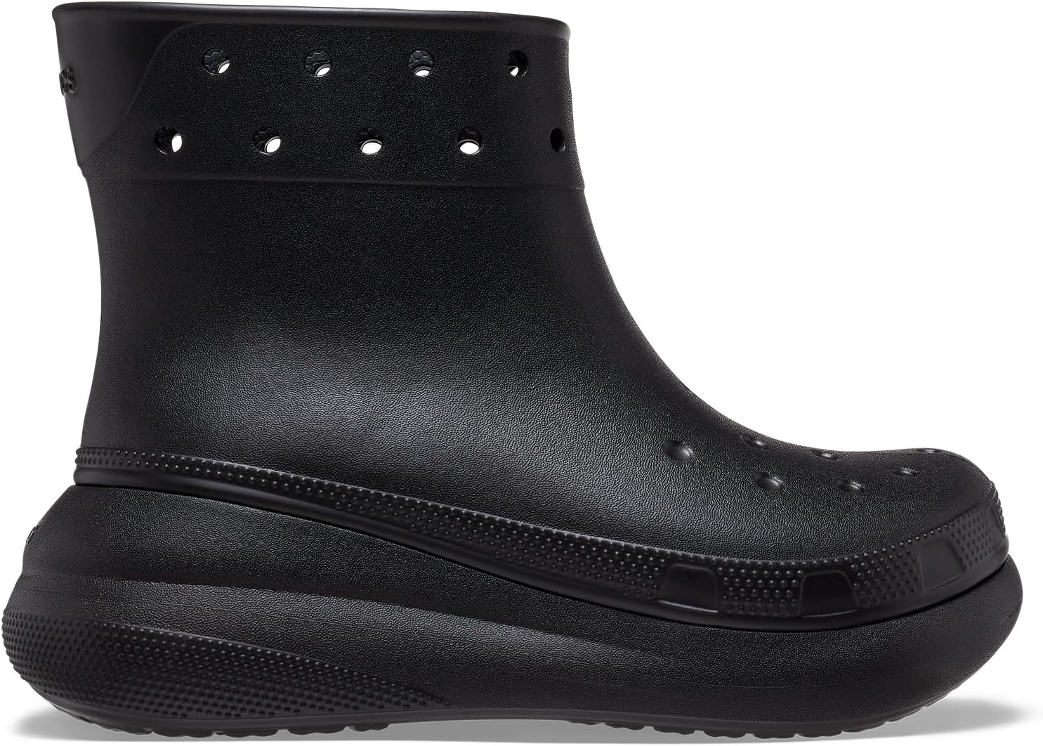 картинка Унисекс резиновые сапоги Crocs Crush на платформе, черные от магазина Одежда+