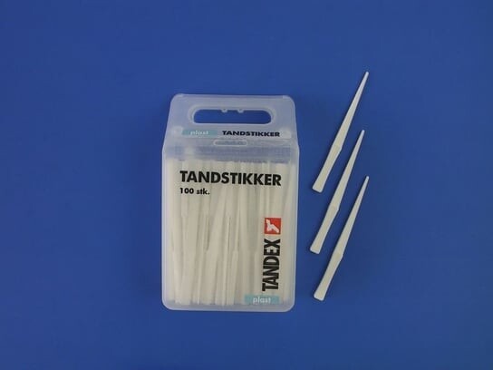картинка Зубочистки пластиковые Tandex, 100 шт. от магазина Одежда+