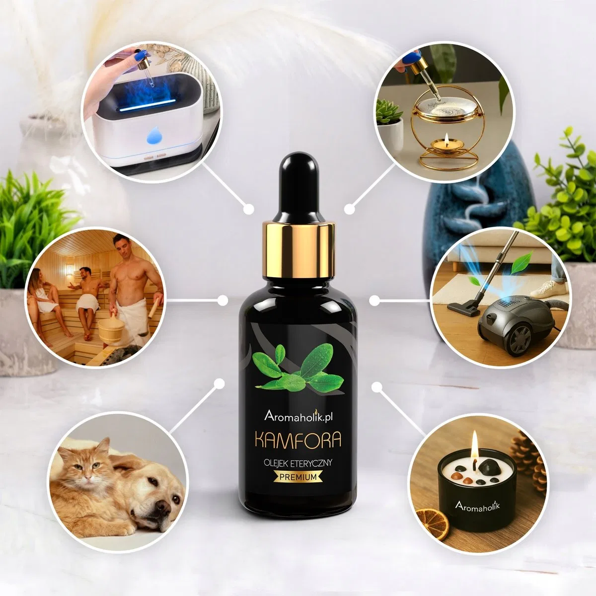 картинка Эфирное масло камфоры 30 мл Aromaholik от магазина Одежда+