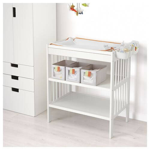 картинка Пеленальный столик Ikea Gulliver, белый от магазина Одежда+