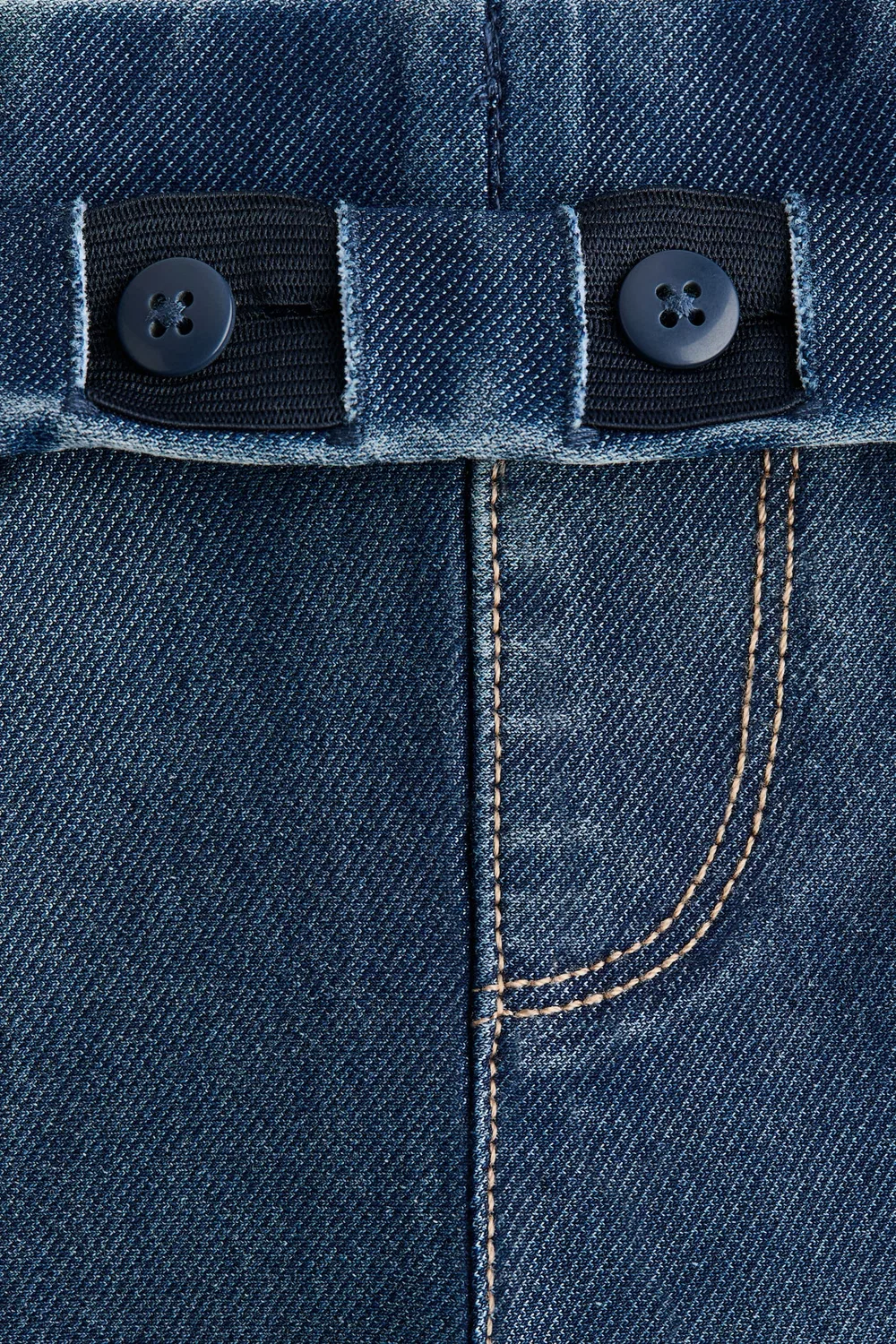 картинка Джеггинсы в джинсовом стиле с широкими штанинами H&M, Denimblau от магазина Одежда+