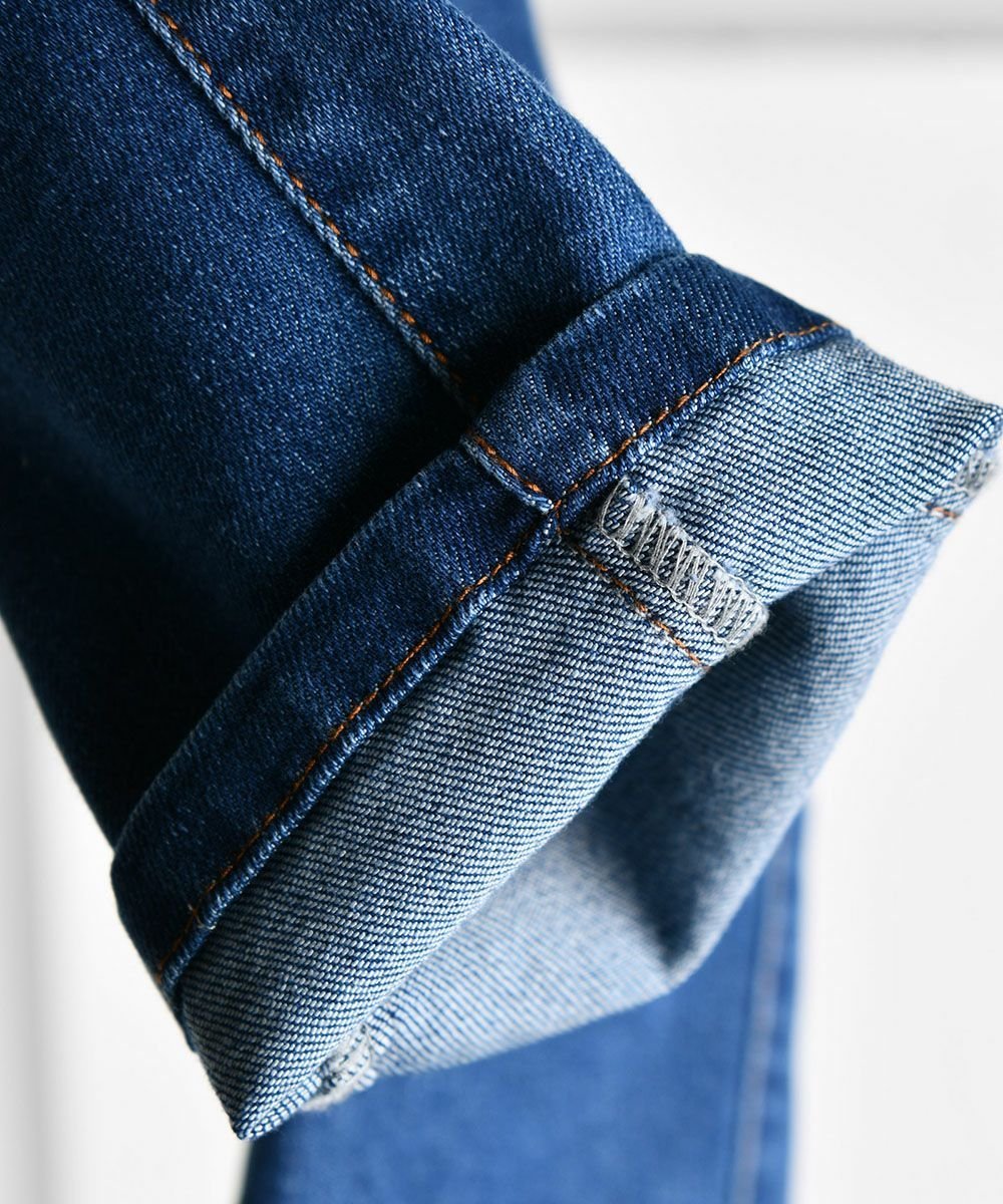 картинка Плотные джинсы-клеш Moimoln, Denim от магазина Одежда+
