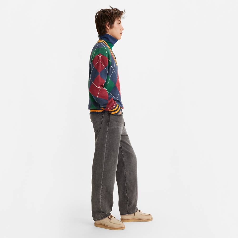 картинка Мужские джинсы Levi's Levi' Premium 568 Loose Straight, серый от магазина Одежда+