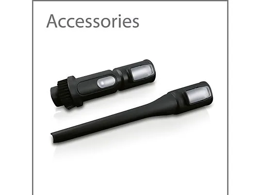 картинка Вертикальный пылесос Koenic KVR 21621 150W, черный / синий от магазина Одежда+
