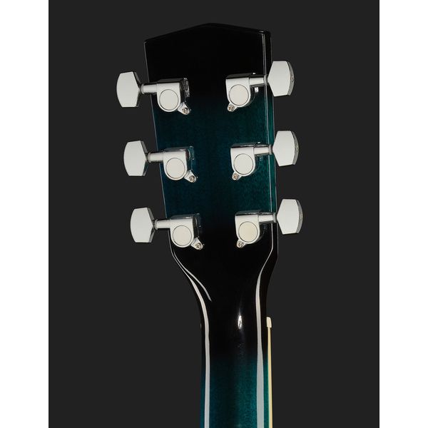 картинка Гитара Harley Benton D-120CE TB, голубой/черный от магазина Одежда+