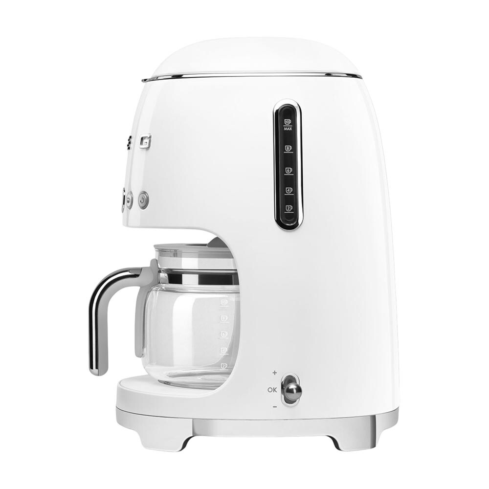 картинка Кофеварка капельная Smeg DCF02, белый от магазина Одежда+