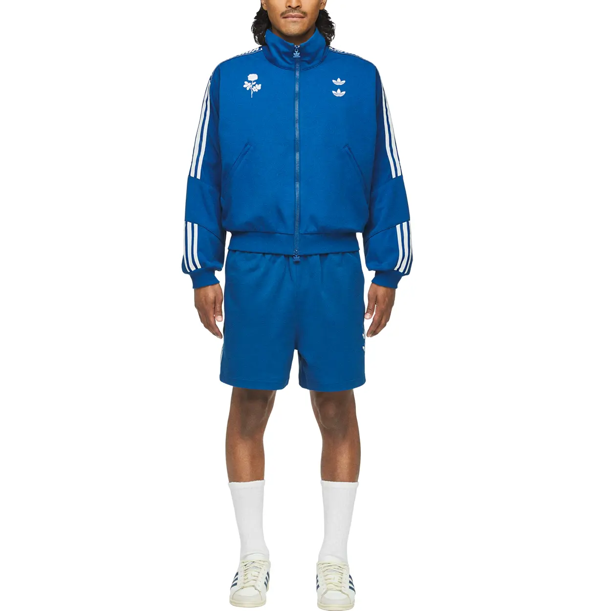 картинка Шорты Adidas Originals X Willy Chavarria Gym, синий от магазина Одежда+