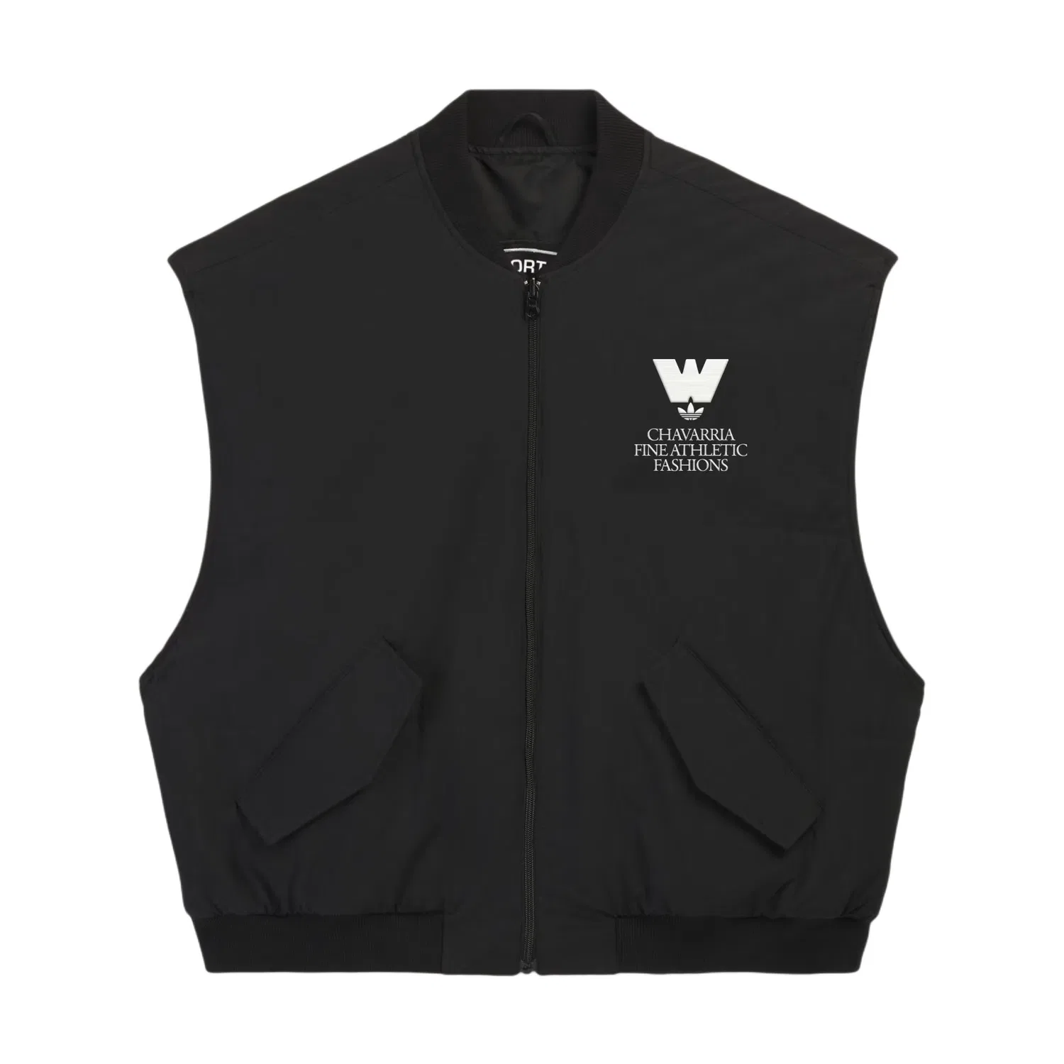 картинка Жилет Adidas Originals x Willy Chavarria DOWN, черный от магазина Одежда+
