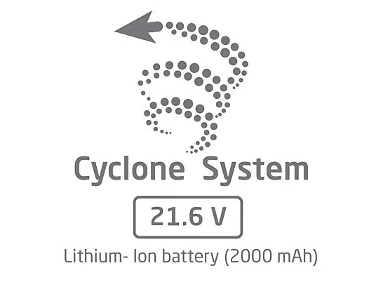 картинка Вертикальный пылесос Koenic KVR 21621 150W, черный / синий от магазина Одежда+