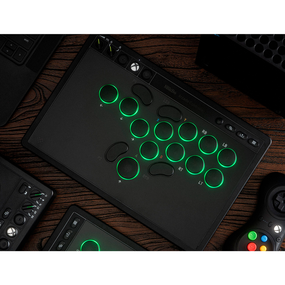 картинка Игровой контроллер 8BitDo Hitbox Arcade Controller, Xbox, черный от магазина Одежда+